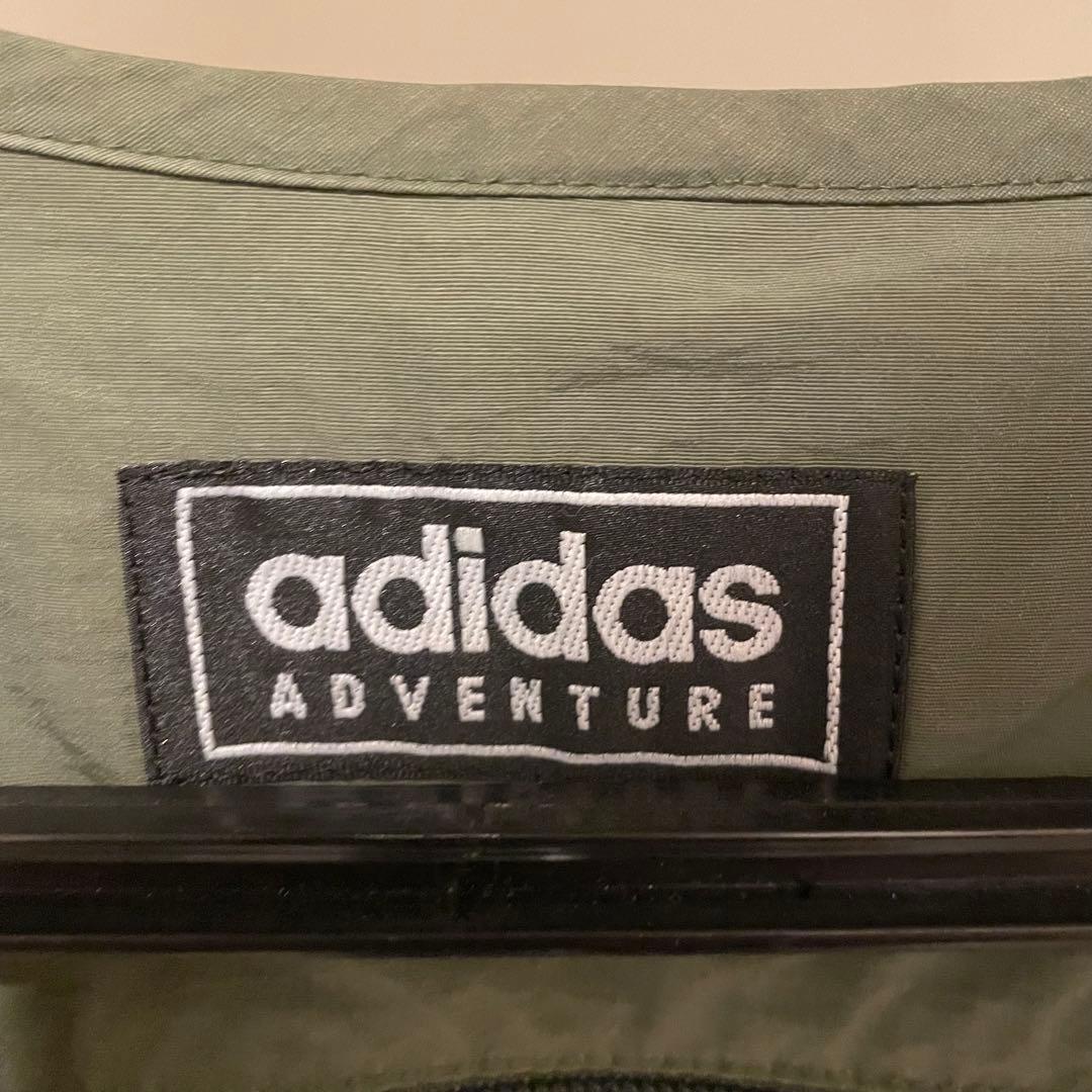 90's adidas ADVENTURE ユーティリティ ベスト デサント製
