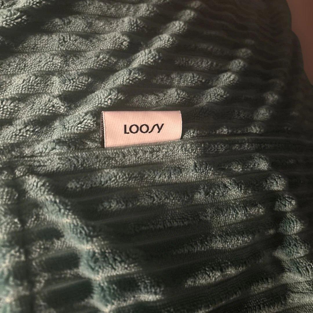 モデル名: LOOSY 2人掛けビーズソファカバー付き