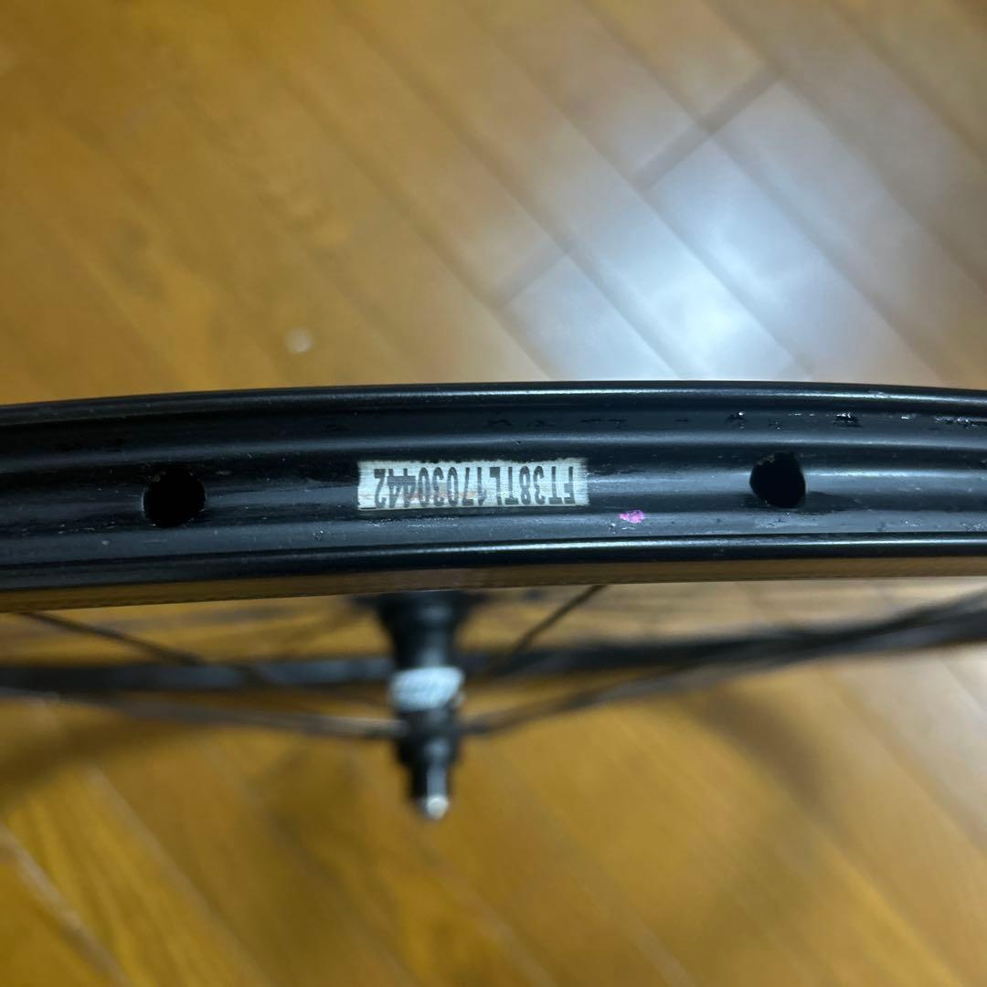 PRIME RR-38 カーボンホイール　チューブレス　クリンチャー対応