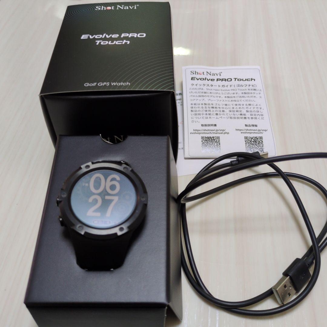Shot Navi Evolve PRO Touch ゴルフ GPS ウォッチ