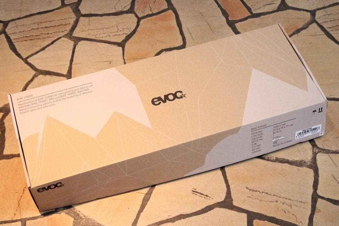 EVOC バイクトラベルバッグ レッド 美品 付属品完備 1回使用