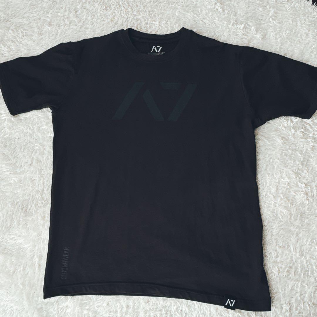 強くなりたい子様リクエスト品】A7 ストロング バーグリップTシャツ L ブラッ