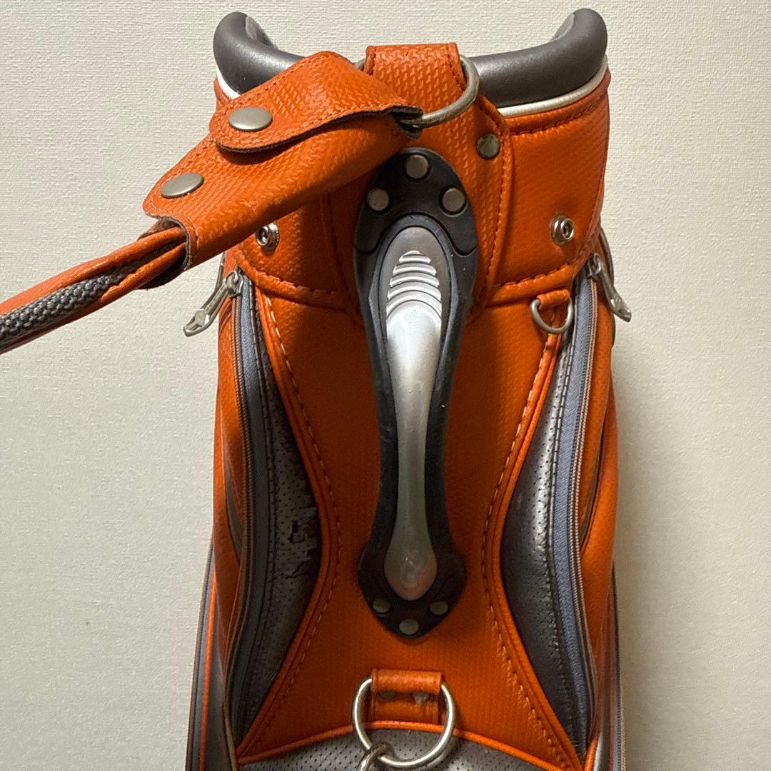 cobra コブラ キャディバッグ オレンジ 9型 約3.6kg