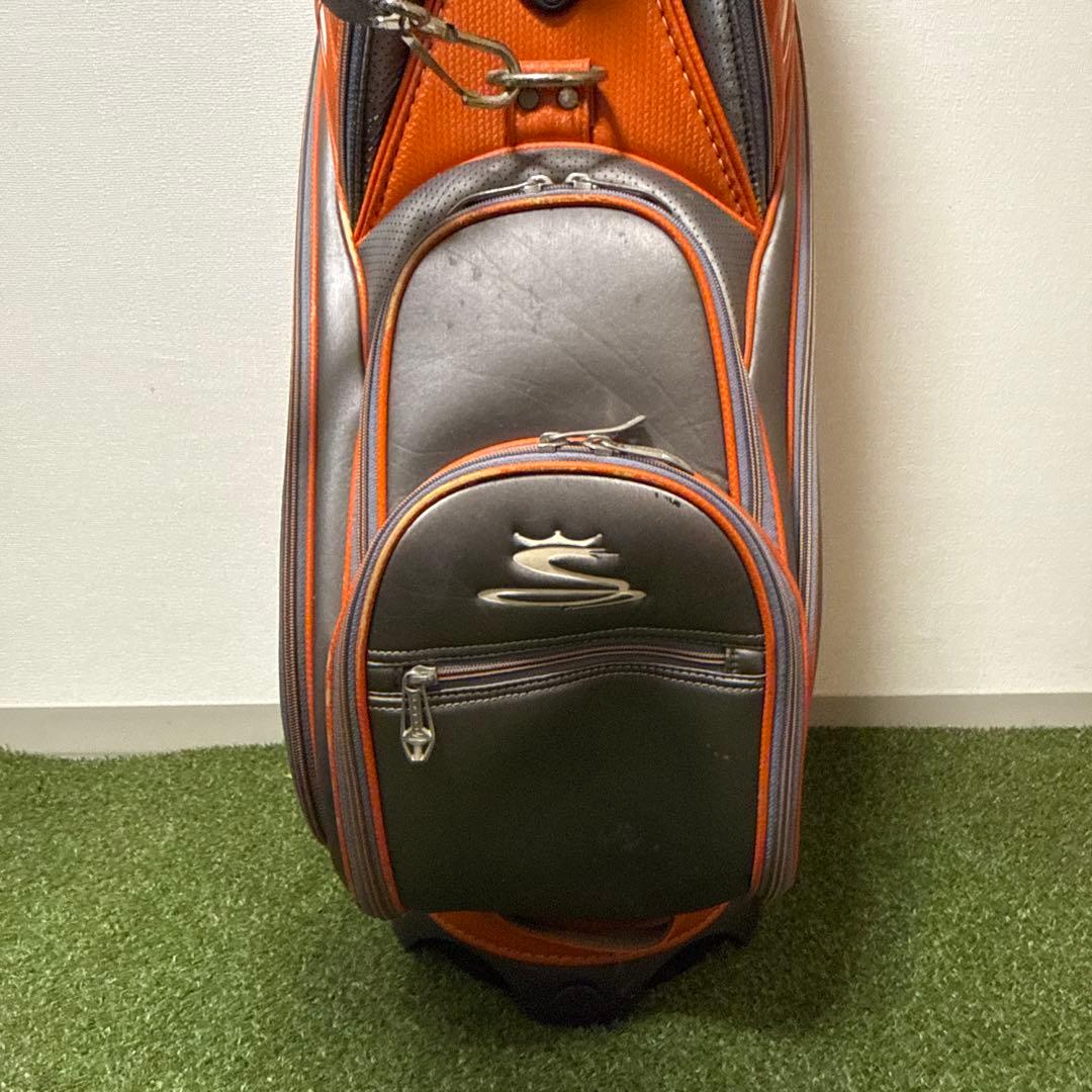 cobra コブラ キャディバッグ オレンジ 9型 約3.6kg