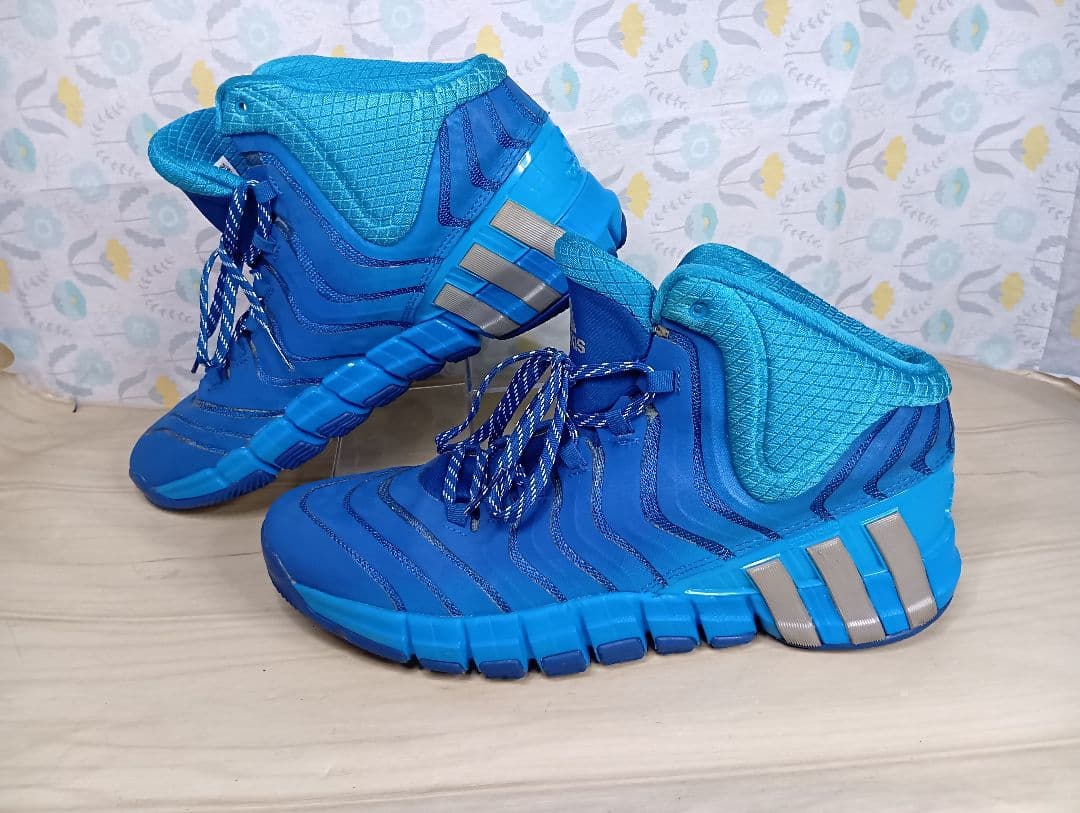 adidas アディダス バスケットシューズ ブルー 30cm(S-9)