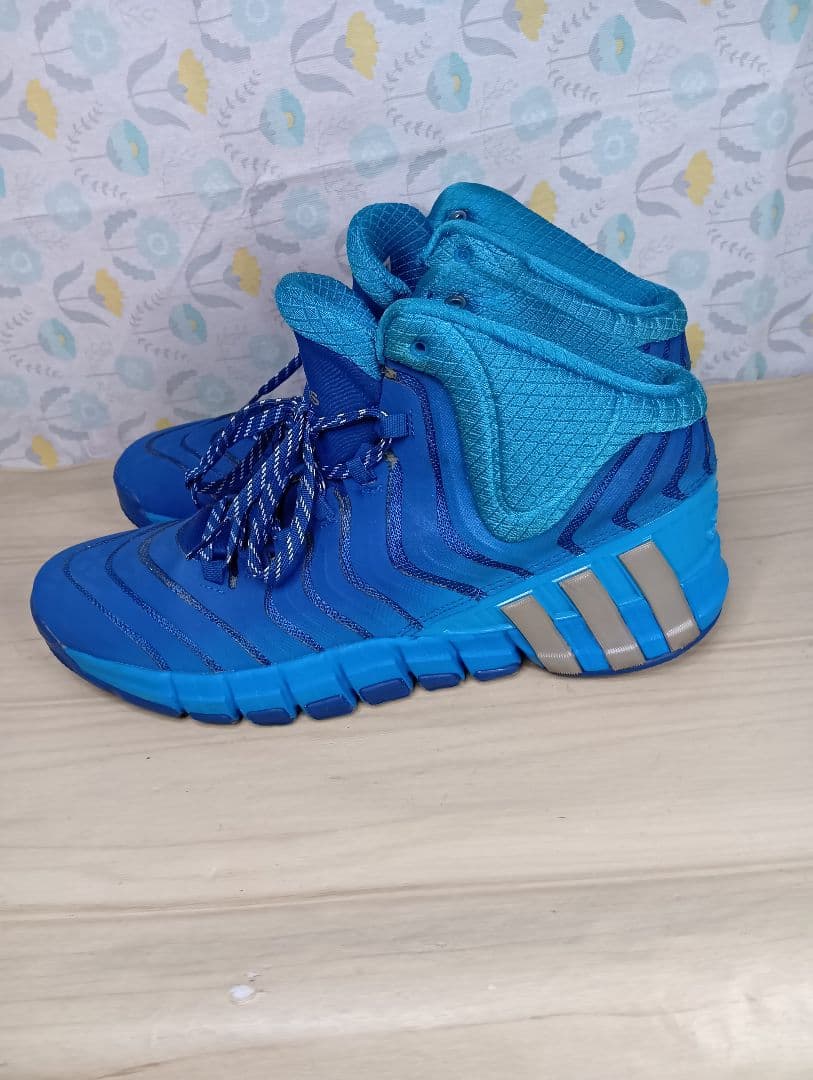 adidas アディダス バスケットシューズ ブルー 30cm(S-9)