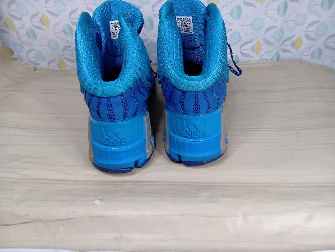 adidas アディダス バスケットシューズ ブルー 30cm(S-9)