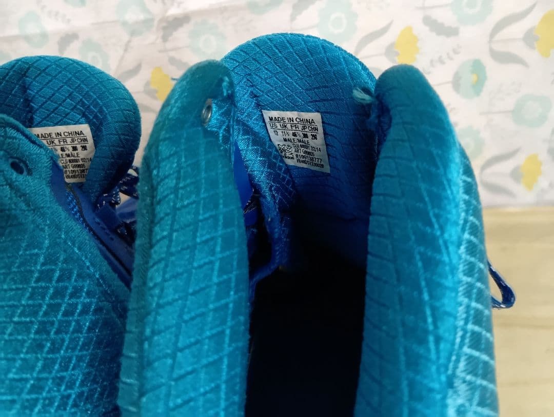 adidas アディダス バスケットシューズ ブルー 30cm(S-9)