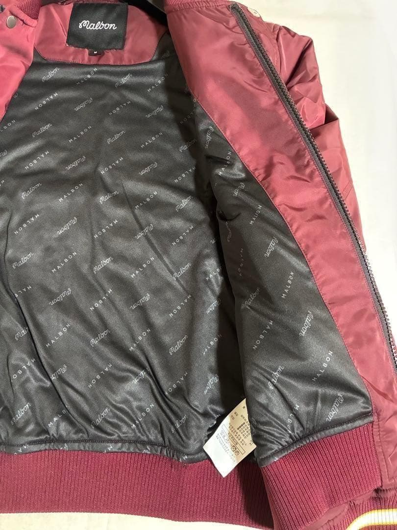 最終値下⚫︎マルボン レディース防寒ボンバージャケット⚫︎ 薄手綿入りブルゾン