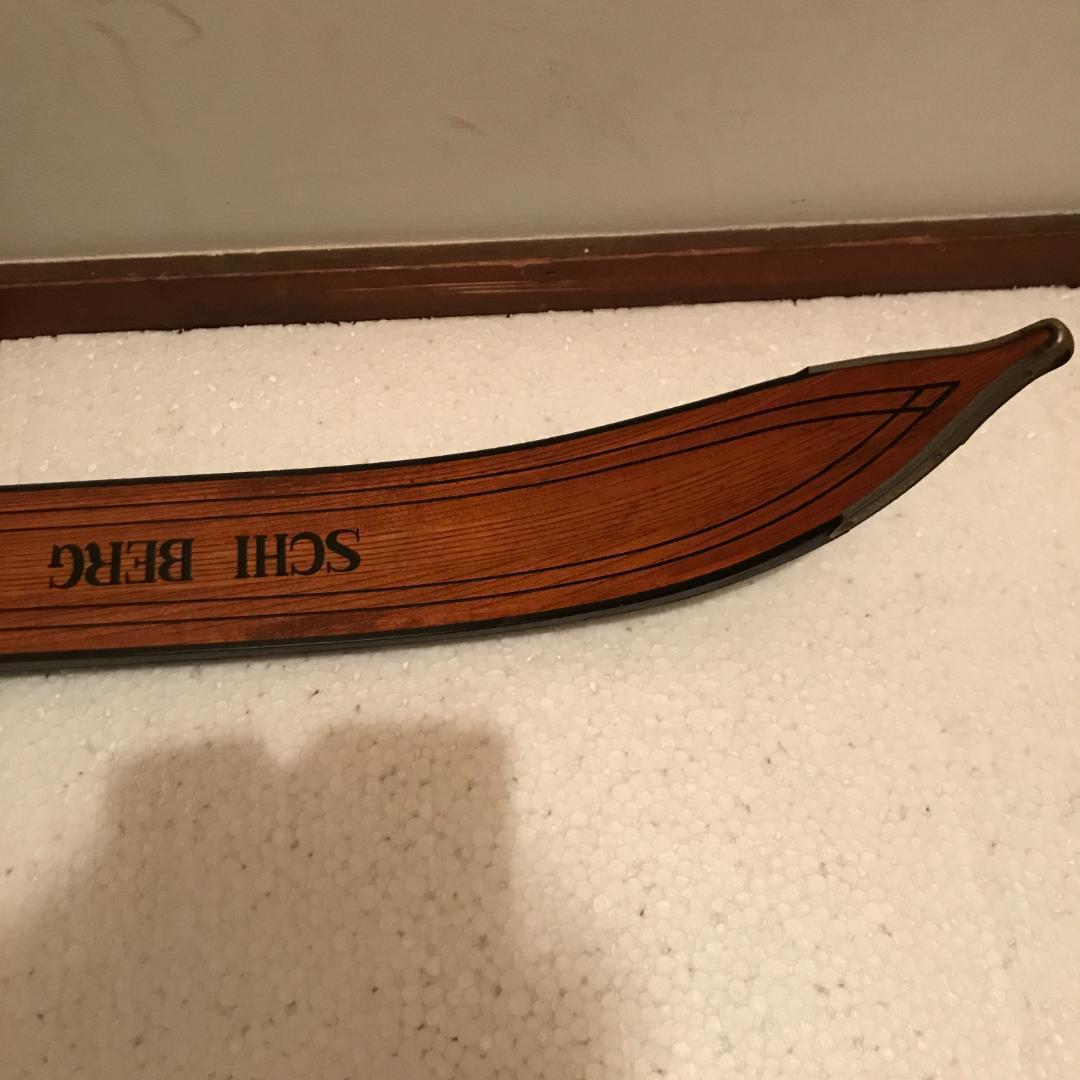 秀岳荘 合板山スキー SCHI BERG 170センチ