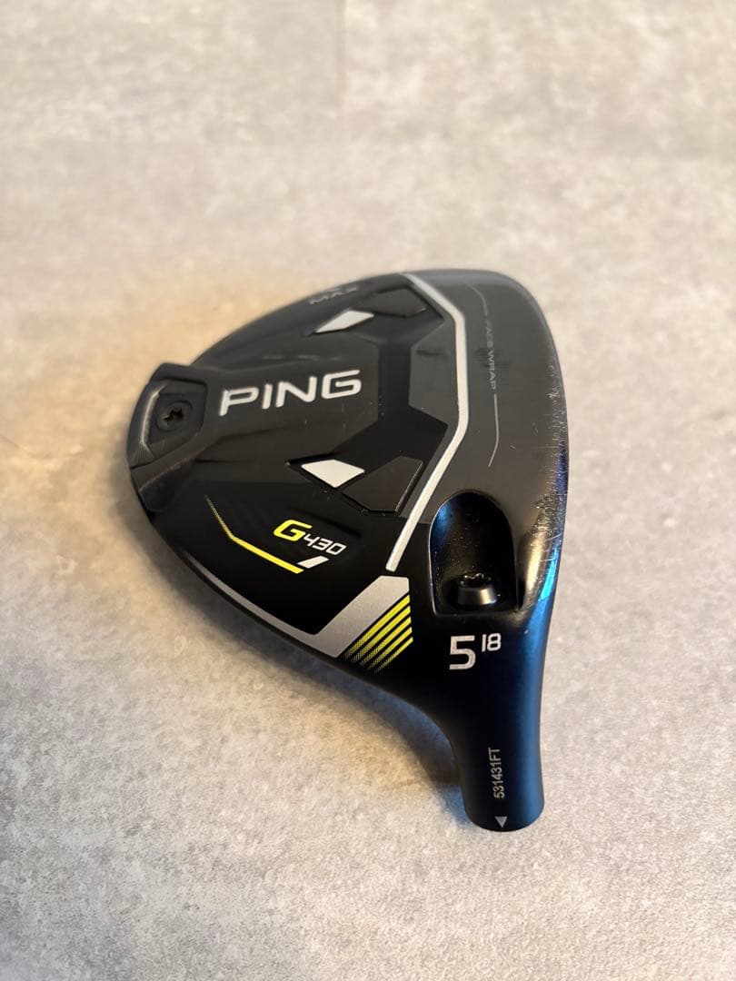 PING G430 MAX 5W 18度 フェアウェイウッド ヘッド単品