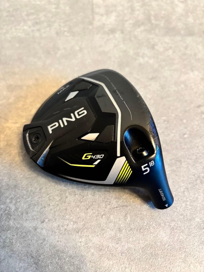 PING G430 MAX 5W 18度 フェアウェイウッド ヘッド単品