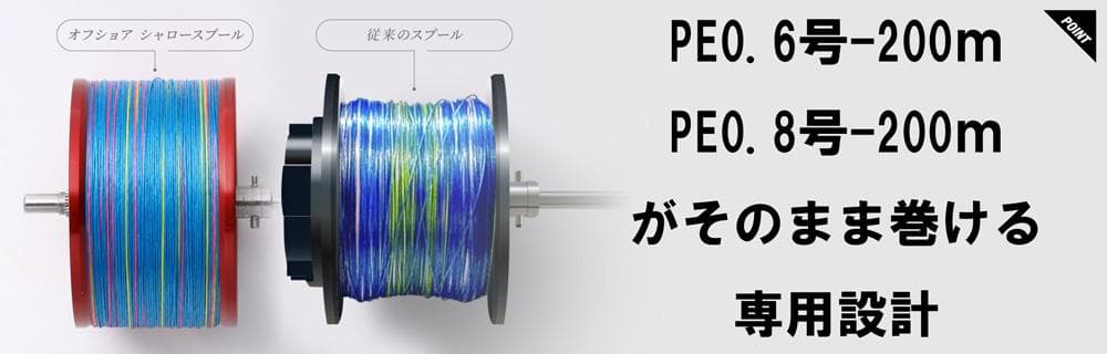 【JACKALL】オフショア シャロースプール /*