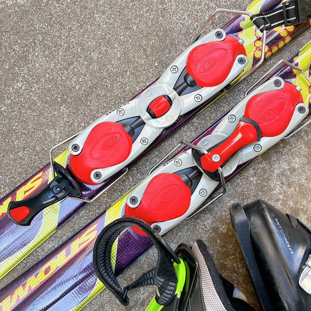 迅速発送 Salomonショート スキー 板Rexxam ブーツ