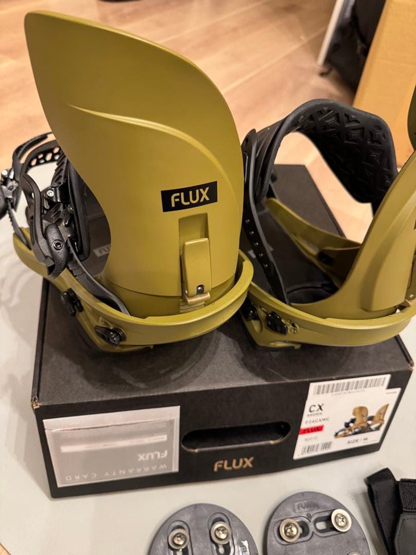 FLUX CX ビンディング ブラウン　25-26 Mサイズ
