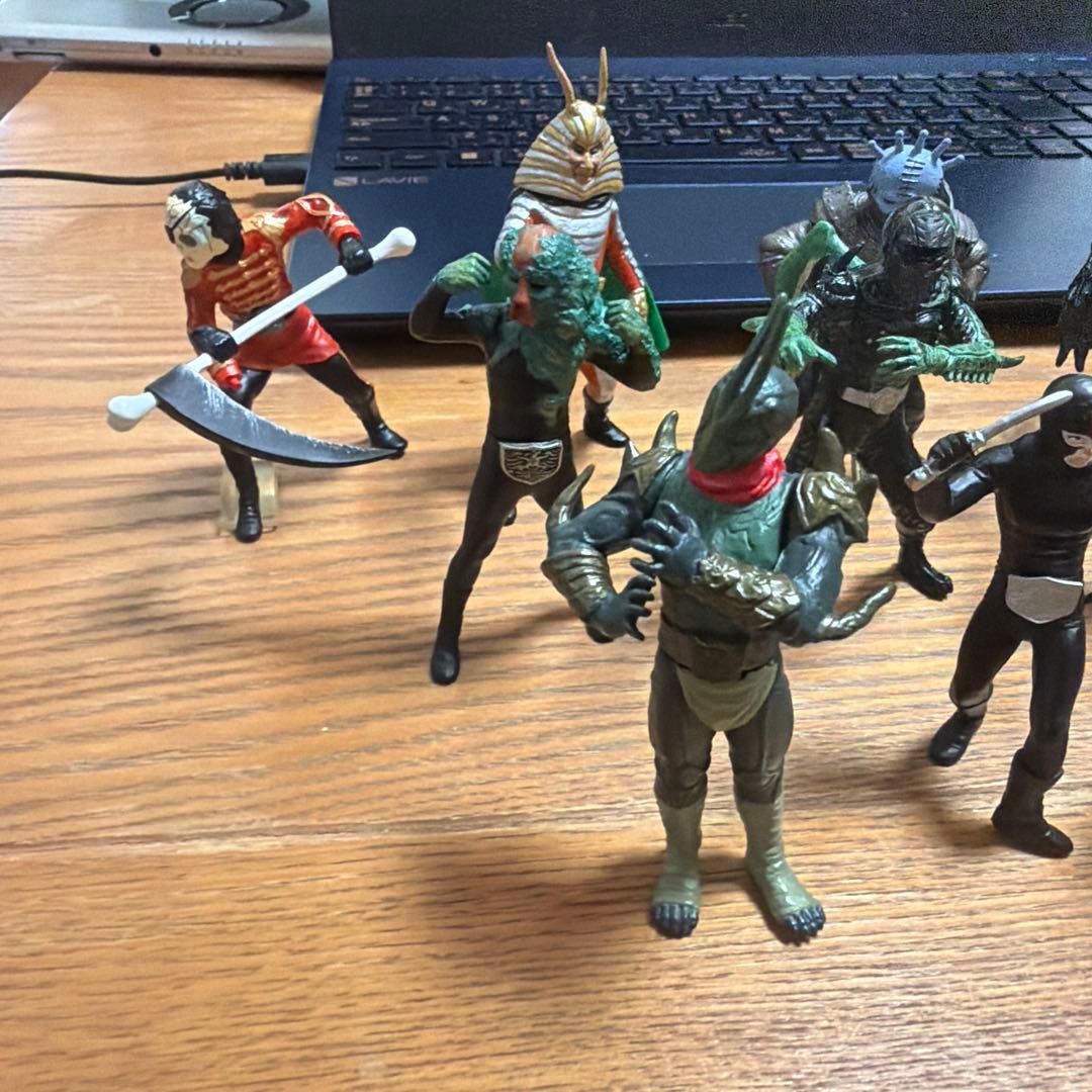 仮面ライダー 怪獣フィギュア 15体セット