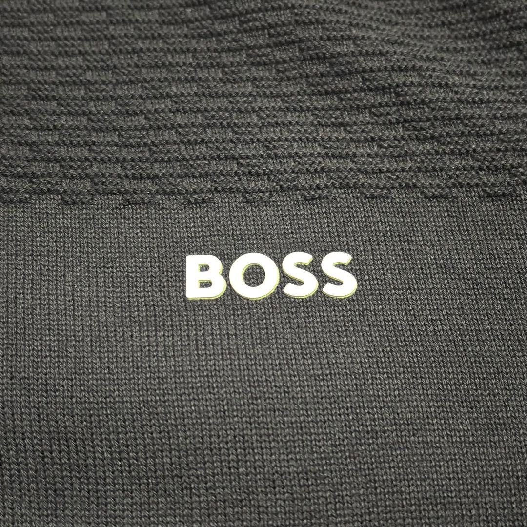 HUGO BOSS ヒューゴボス BOSS ハーフジップニットセーター Mサイズ