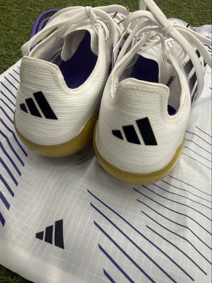 ⭐️新品⭐️adidas F50 サッカーシューズ ホワイト/パープル/ブラック