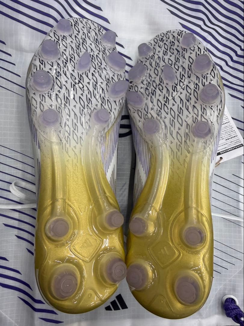 ⭐️新品⭐️adidas F50 サッカーシューズ ホワイト/パープル/ブラック