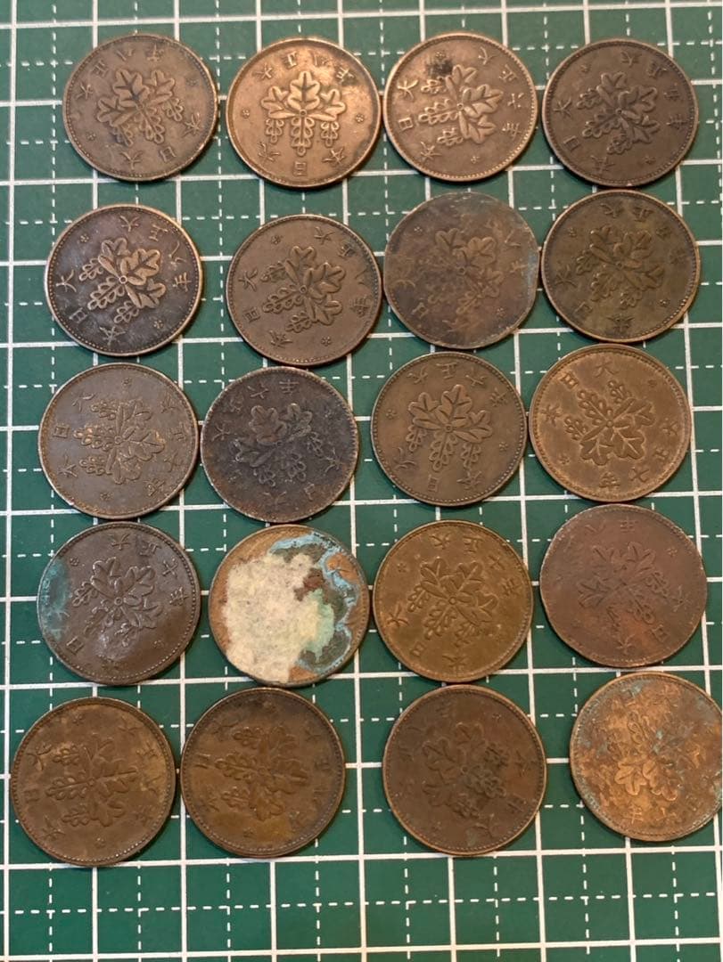 近代貨幣　5厘青銅貨　166枚