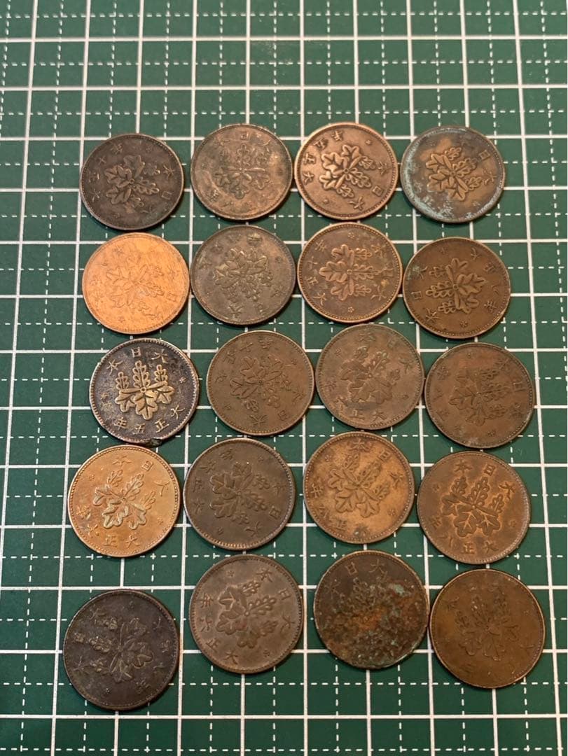 近代貨幣　5厘青銅貨　166枚