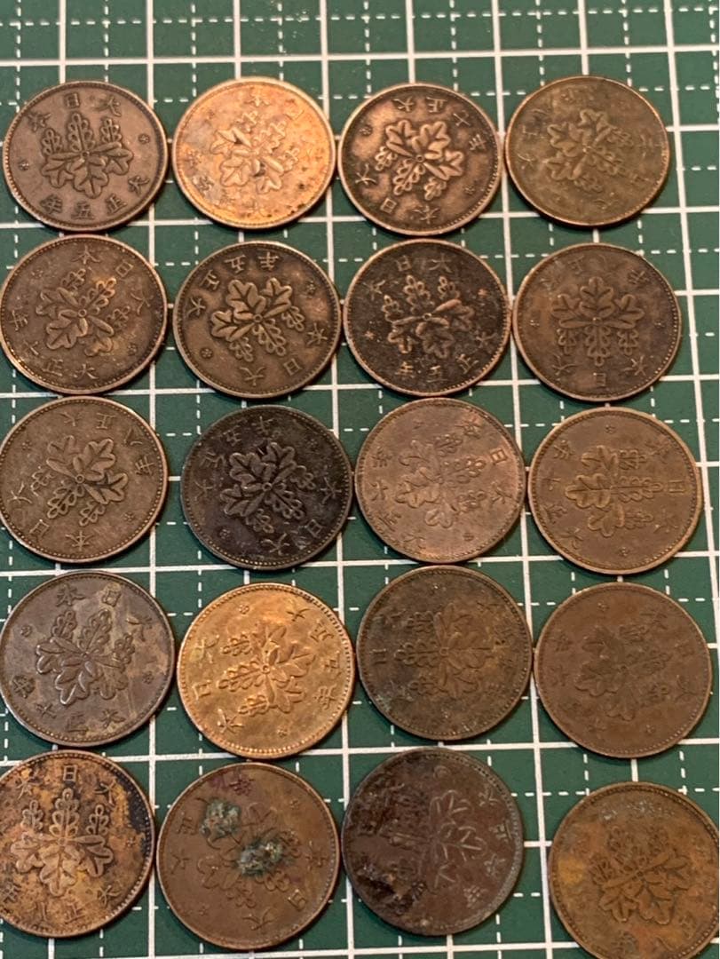 近代貨幣　5厘青銅貨　166枚