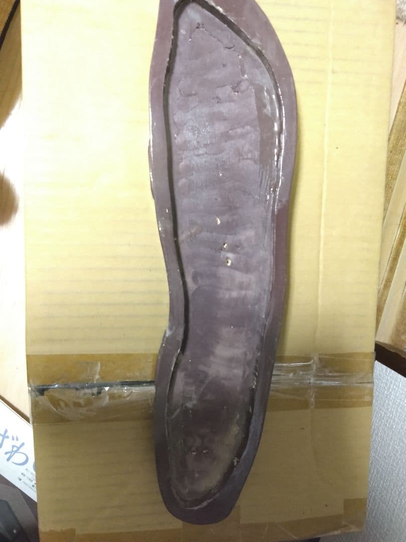 開運　レアビッグサイズ　蛇石　木製台座付き　秩父