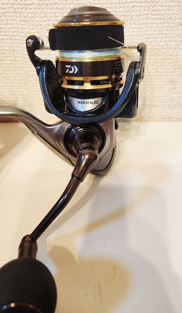 【超備品】VADEL3500 スピニングリール　PEライン&ショックリーダー付き
