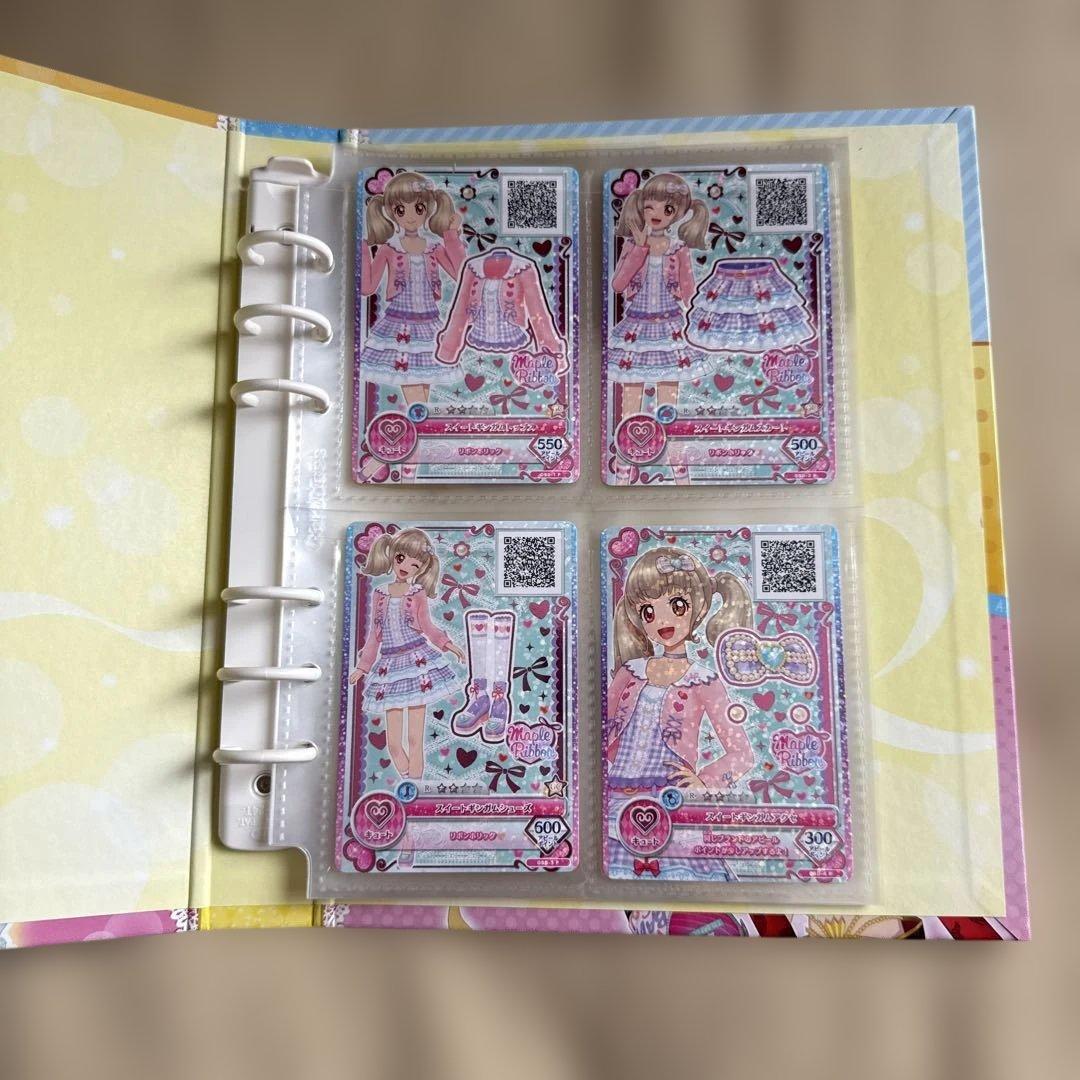 アイカツオンパレード! オフィシャルバインダー スイートギンガム