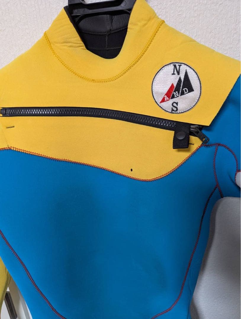 AND SURF RUBBER キッズ 3ミリフルスーツ ジャージ