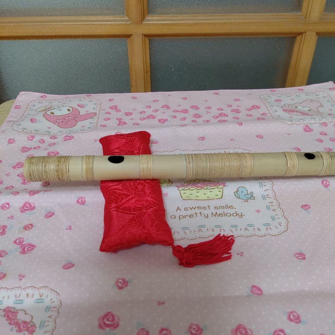 すず篠笛四本調子古典総巻き(道中)新品
