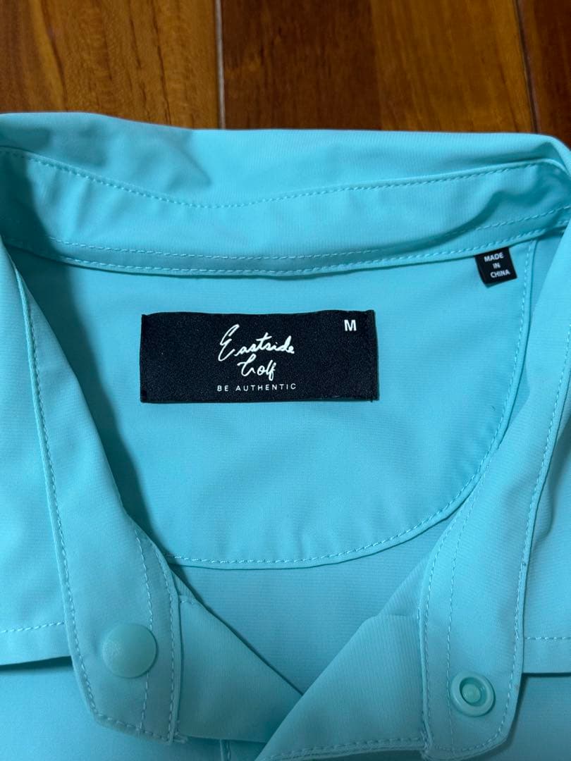 Erastitude Golf 水色ポロシャツ M
