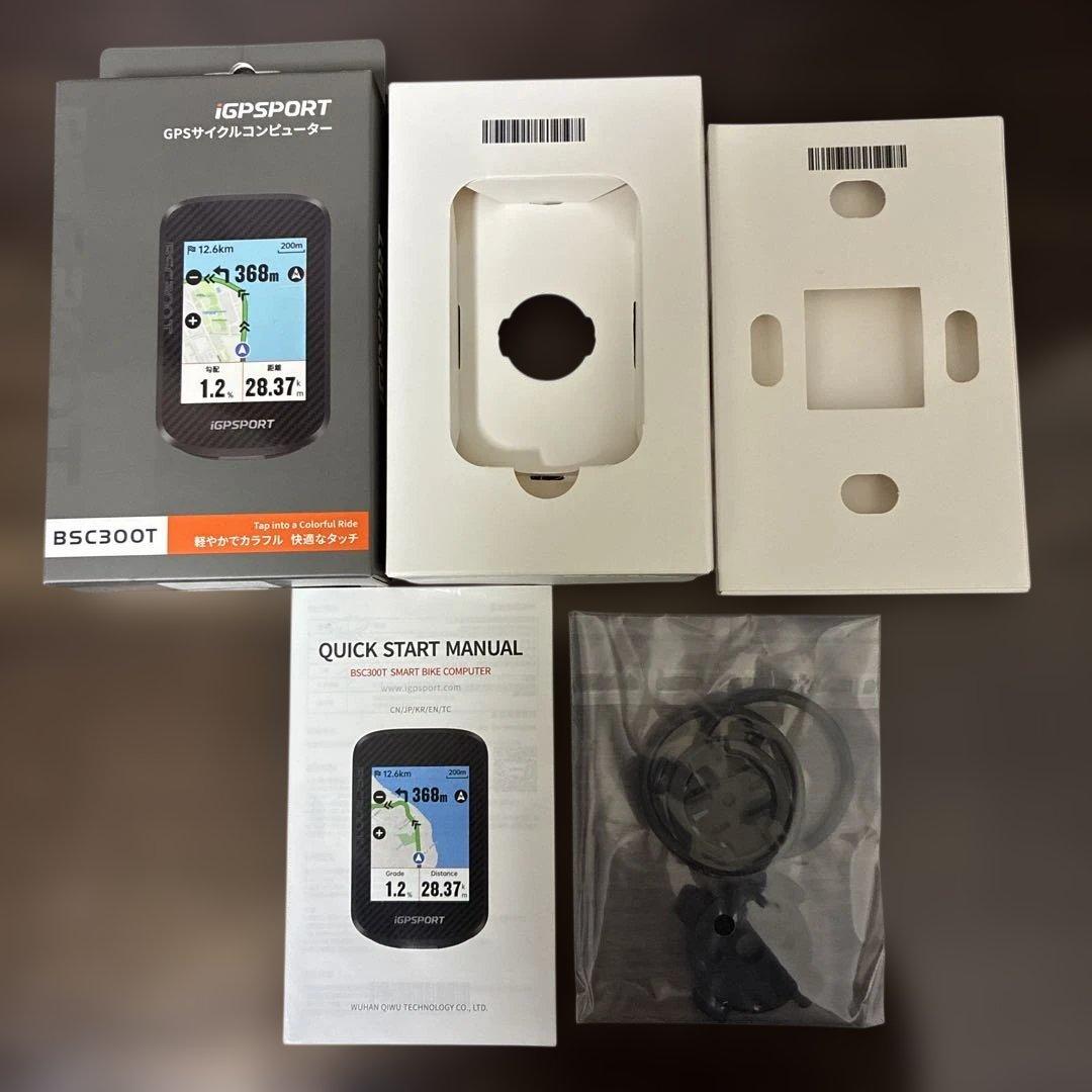 美品　iGPSPORT BSC300T サイコン　タッチパネル　ロードバイク