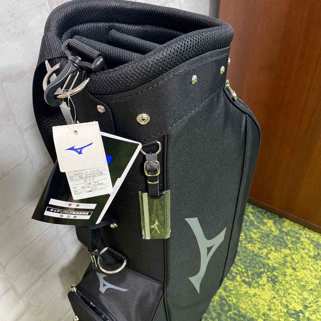 Mizuno ブラックキャディバッグ　新品