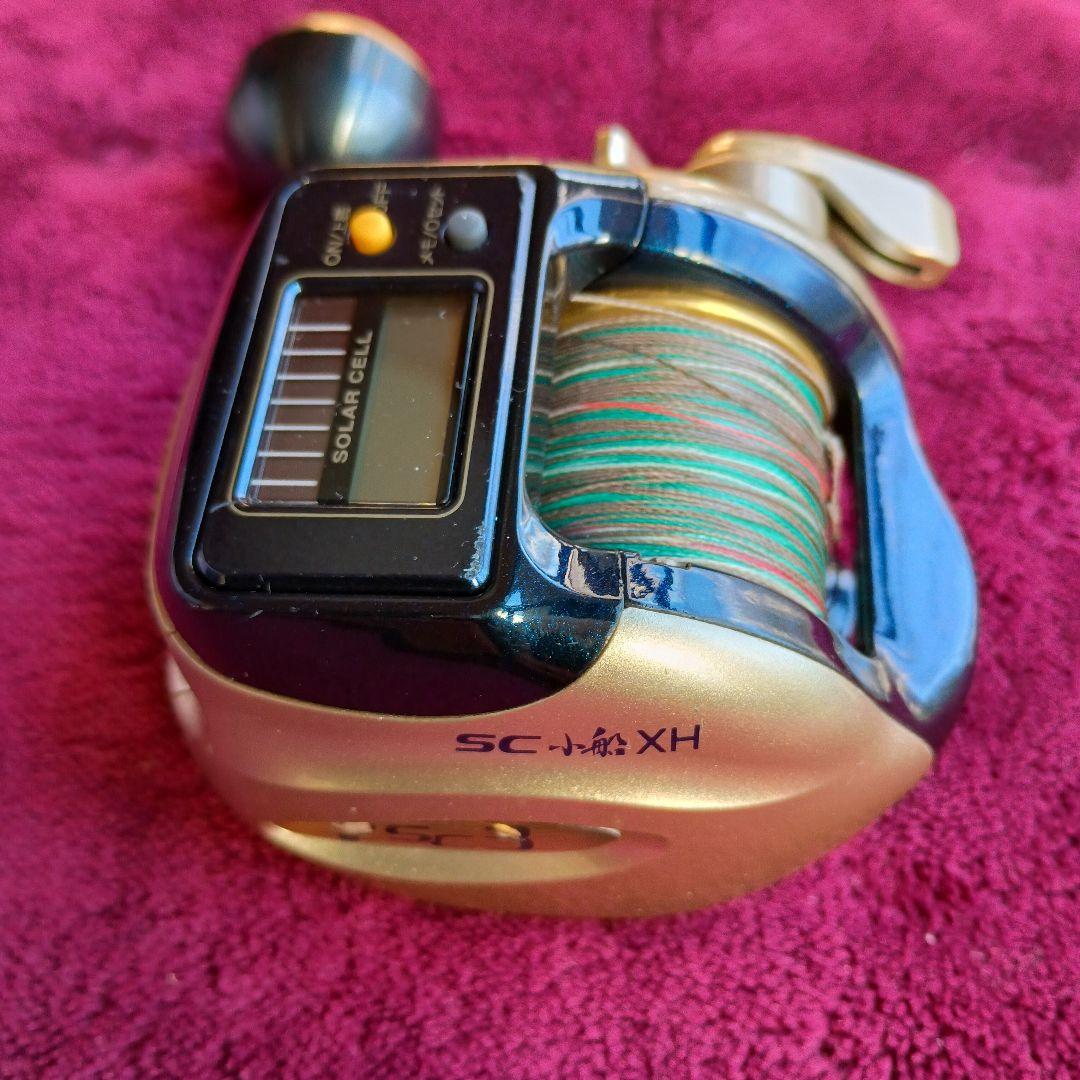 SHIMANO SC小船 800XH SOLAR CELL 船用両軸リール