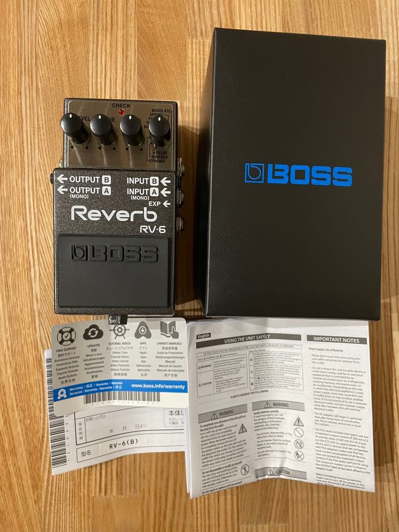 BOSS RV-6 Reverb リバーブ