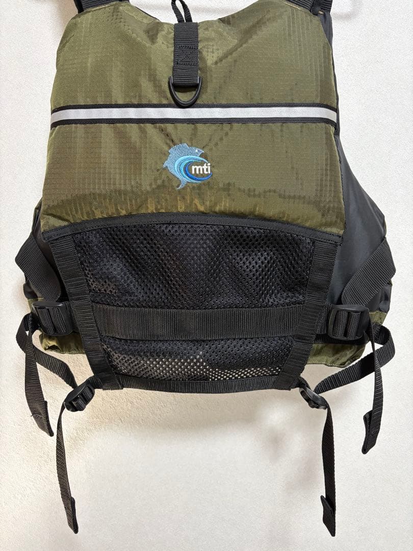 MTI Dorado カヤックPFD M/L オリーブ