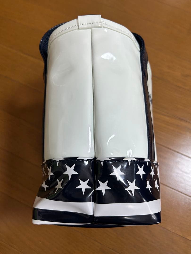 サイコバニー　エナメル製カートバッグとマーカー