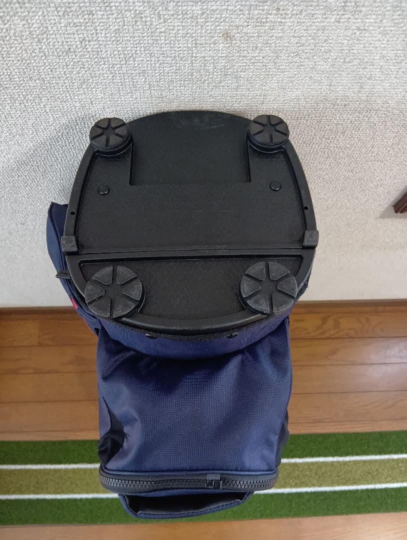 Titleist ゴルフキャディバッグ ネイビー/レッド