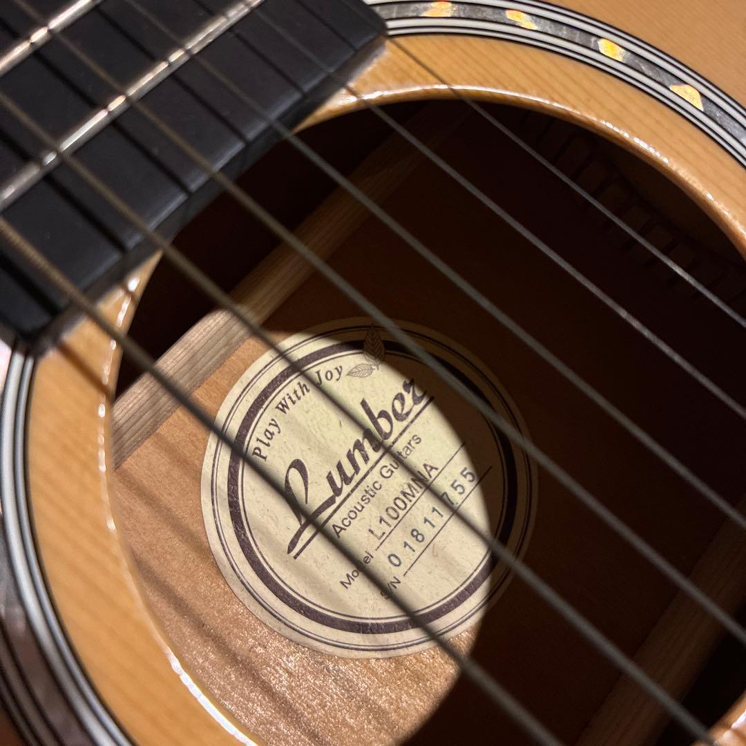 lumber ミニアコースティックギター　 L100MNA