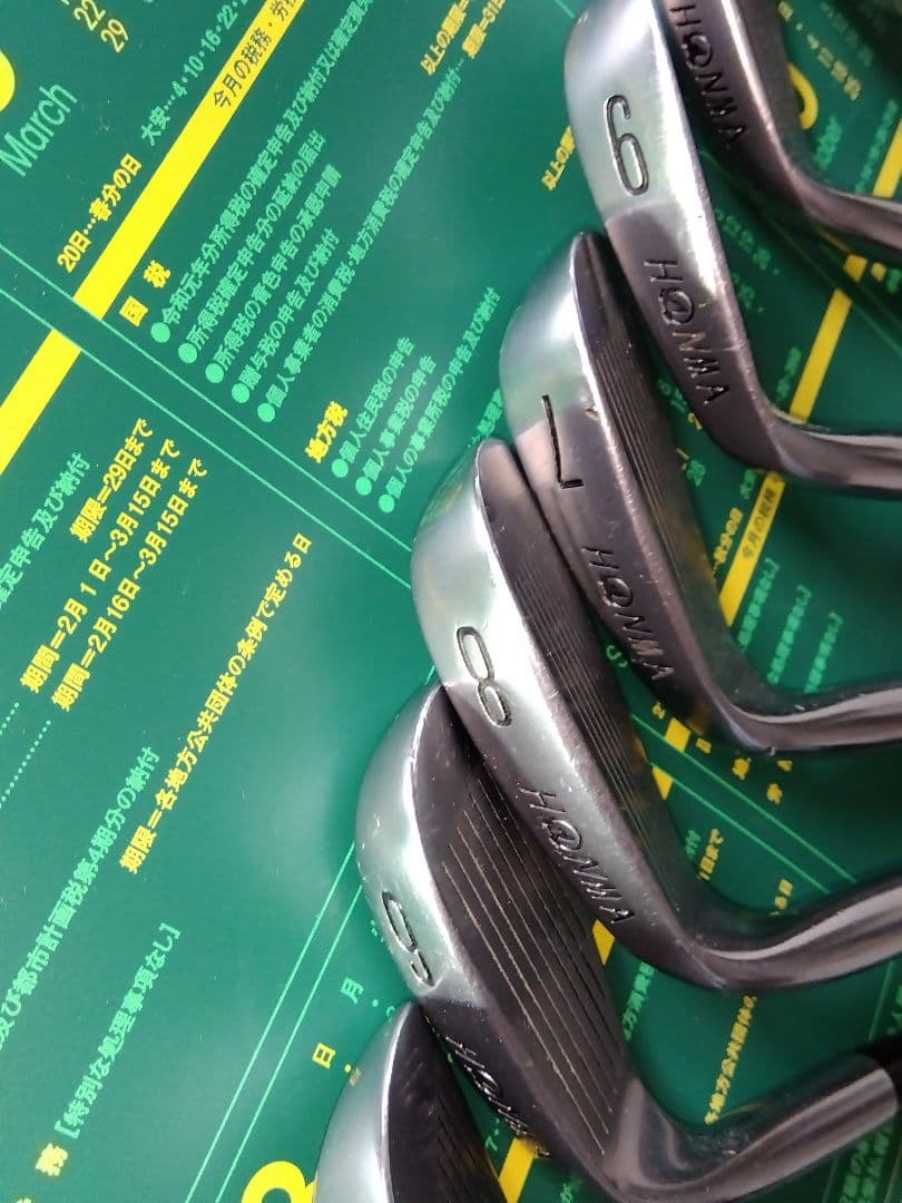HONMA ゴルフ クラブ　LBー 606　3〜11 ビンテージ ゴルフクラブ