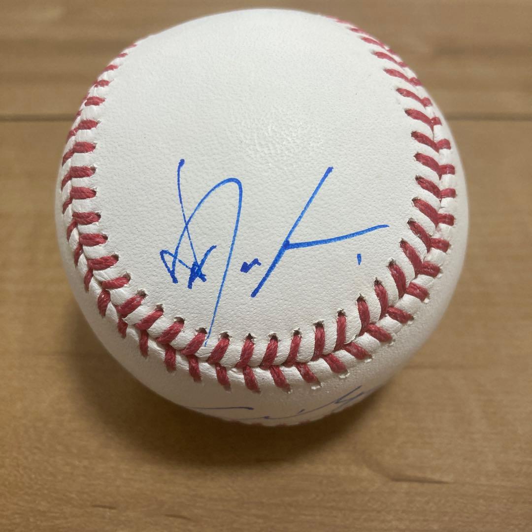 MLB公式球 大谷翔平　山本由伸　佐々木朗希直筆サインボール　　写真付き