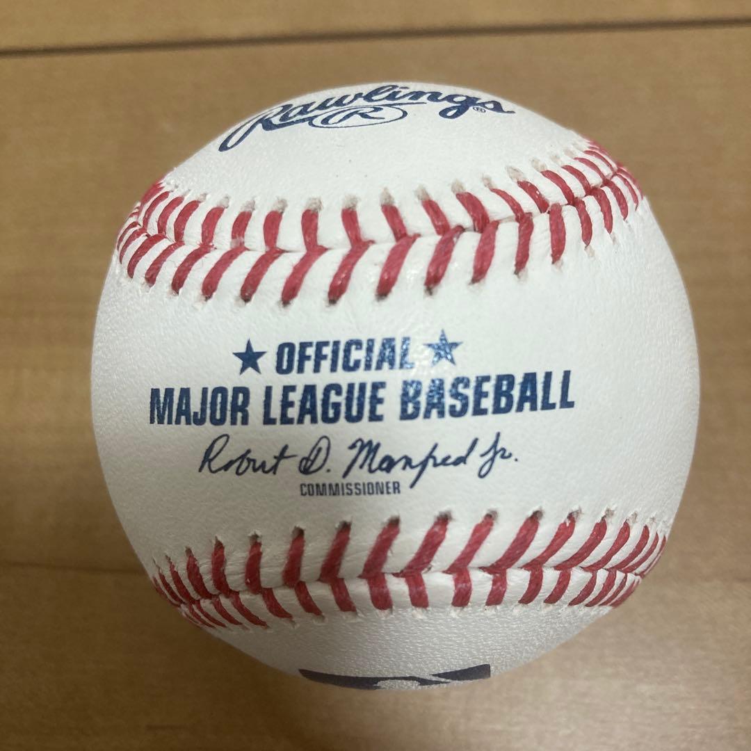 MLB公式球 大谷翔平　山本由伸　佐々木朗希直筆サインボール　　写真付き