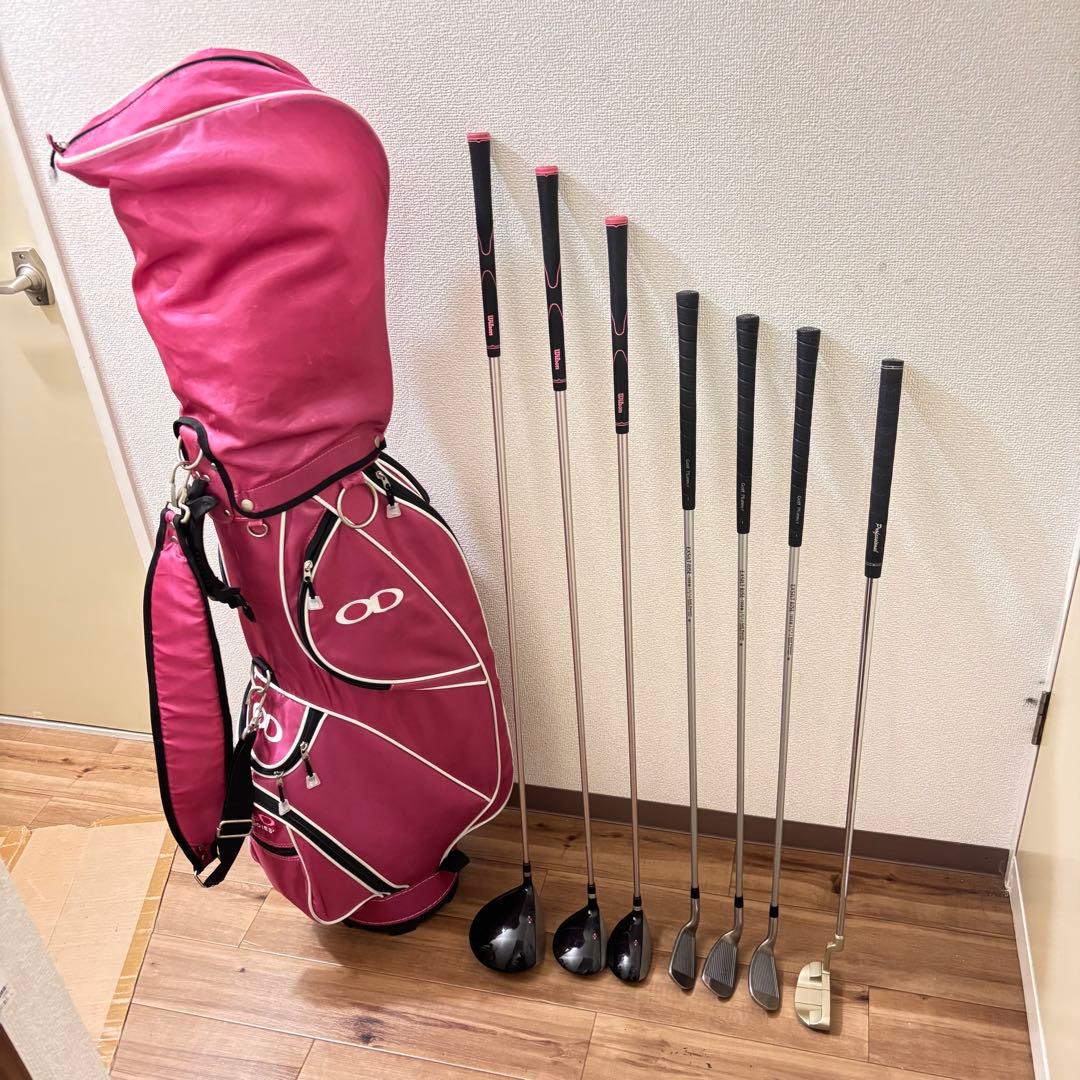 レディース ゴルフセット 7本 初心者 Wilson Golf Planner