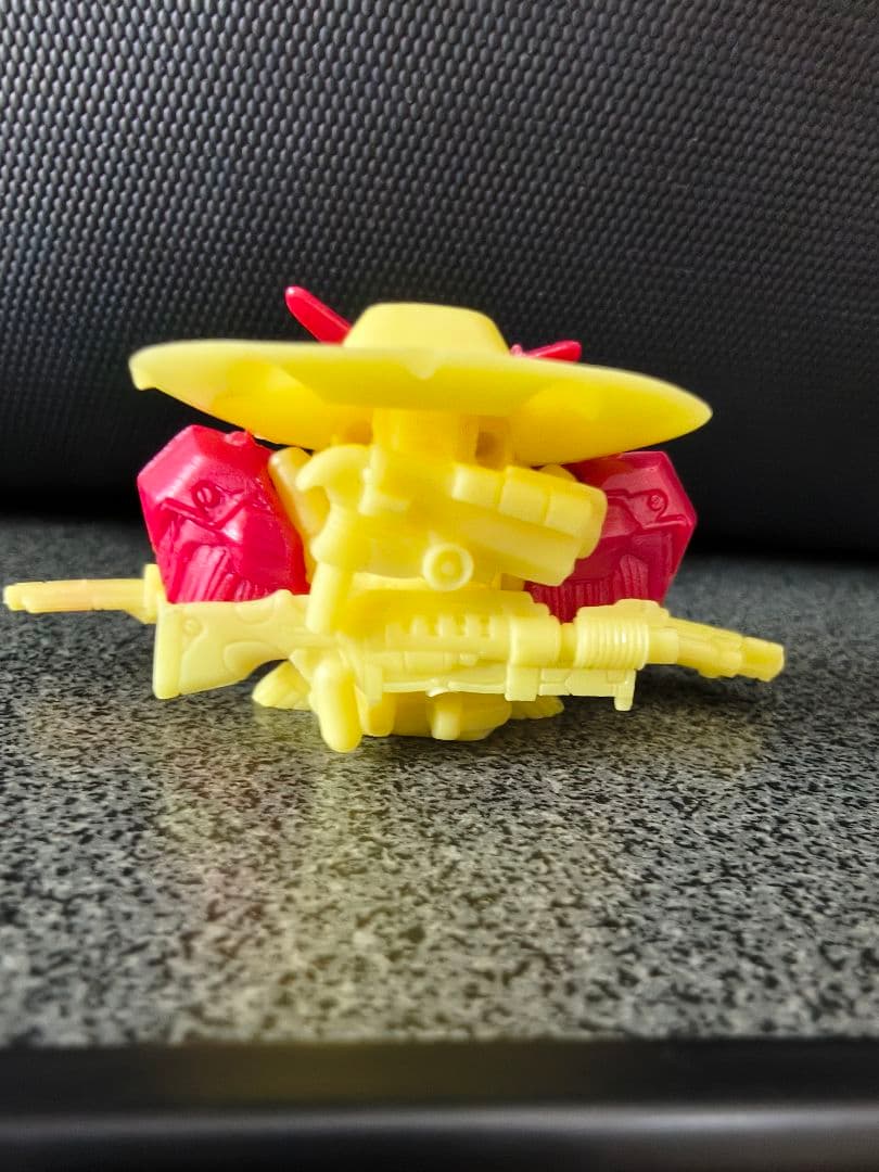 ブルーガンボイ　ガン消し　黄　赤　当時物
