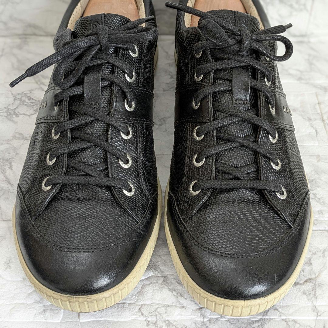 美品☆ecco エコー biom バイオム スパイクレス ゴルフシューズ 44
