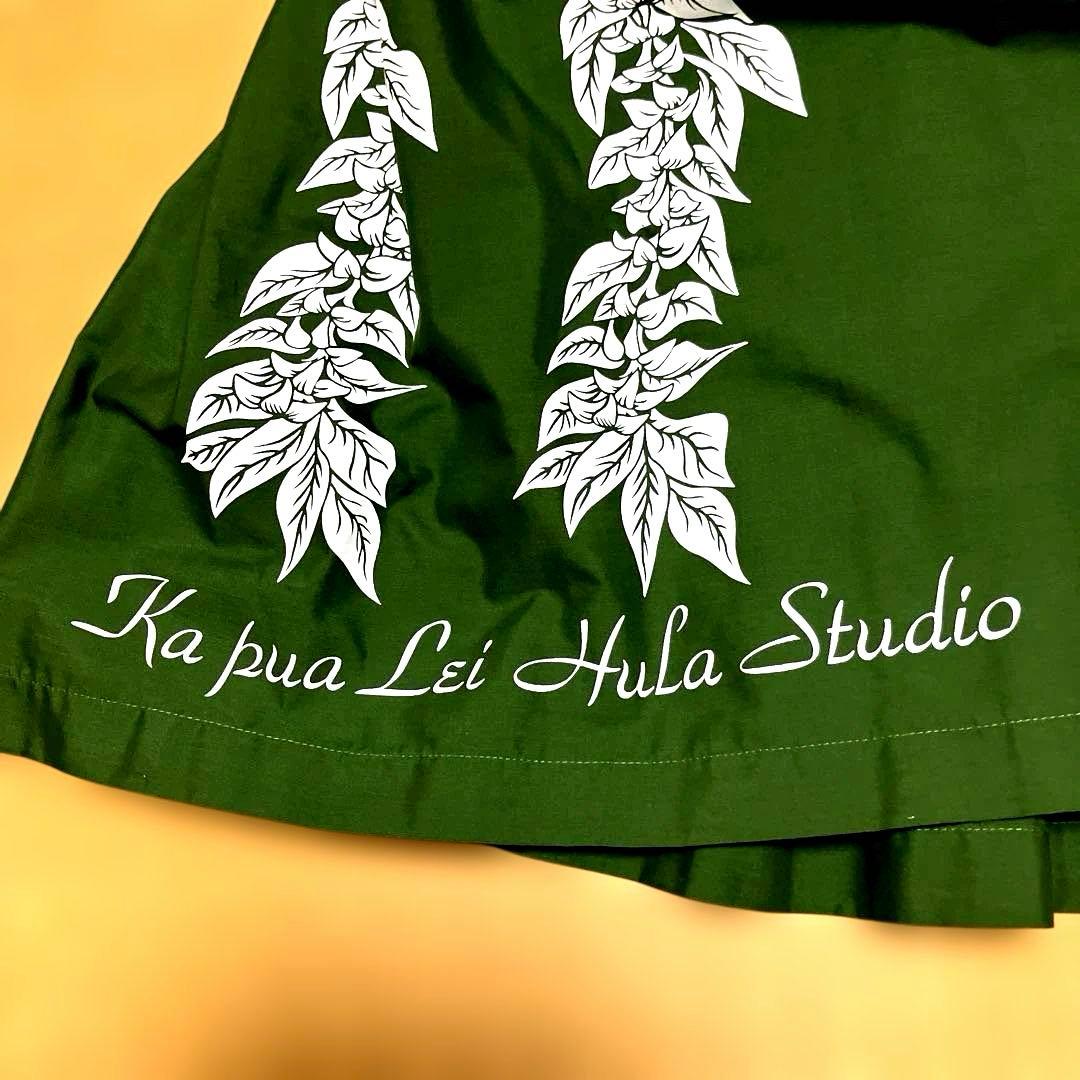 【美品】Ka pua Lei Hula Studio フラダンスパウスカート