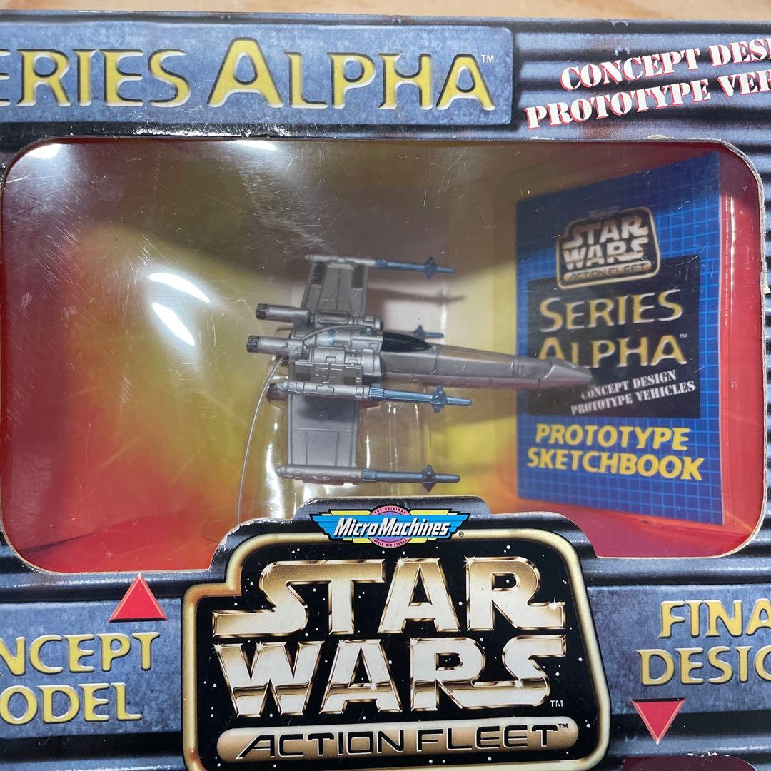 スターウォーズ　フィギュア　2セット シリーズアルファ　X-WINGとAT-AT