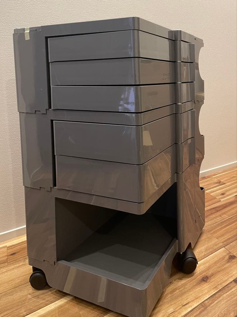 新品 正規品 ボビーワゴン 3段5トレイ B-LINE グレー