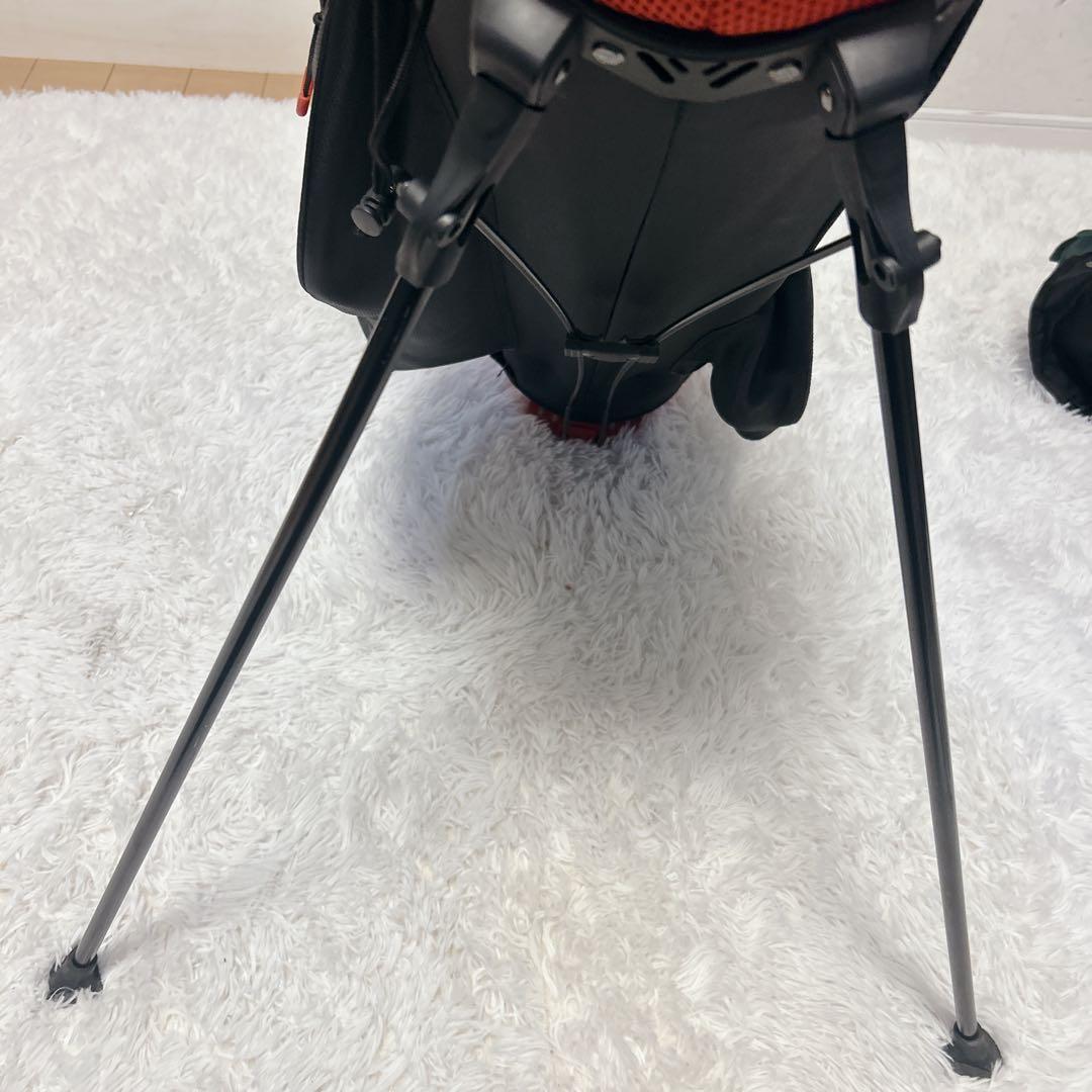 【美品】TaylorMade スタンド型 キャディバッグ テーラーメイド ゴルフ